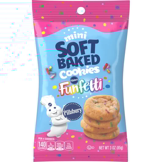 Pillsbury Soft Baked Mini Funfetti Cookies - 3o