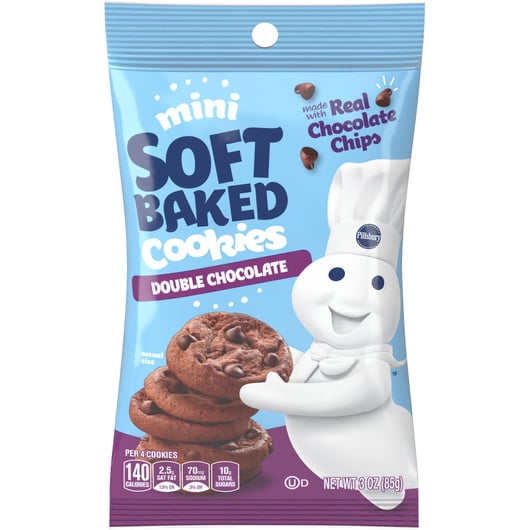 Pillsbury Soft Baked Mini Double Chocolate Cookies - 3oz