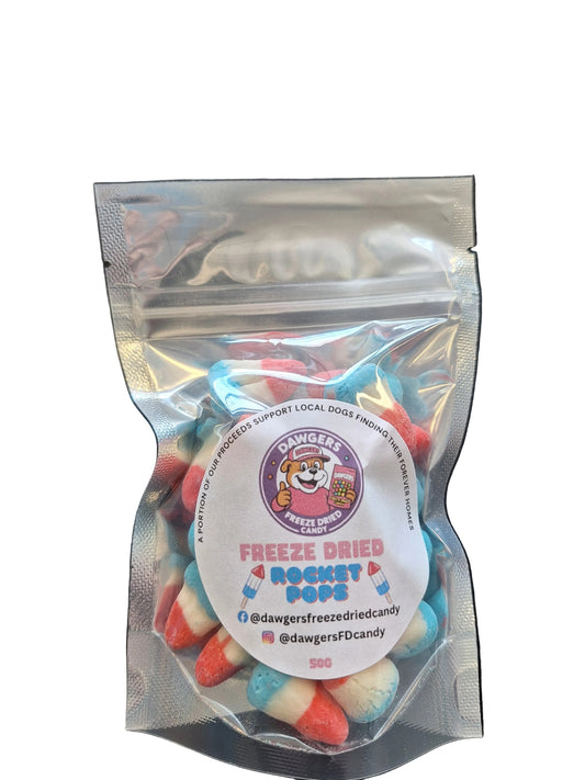 Dawgers Freeze Dried Rocket Pop Candy Corn