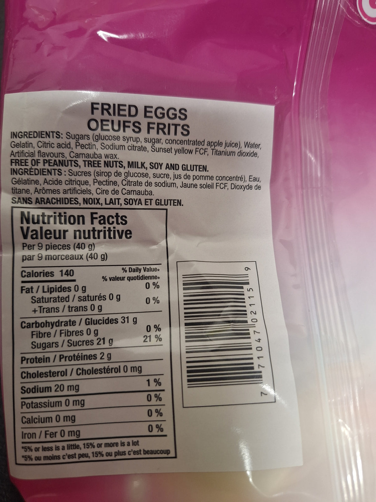 Fried Egg Gummies