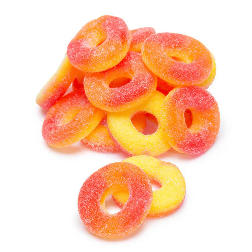 Gummy Peach Rings