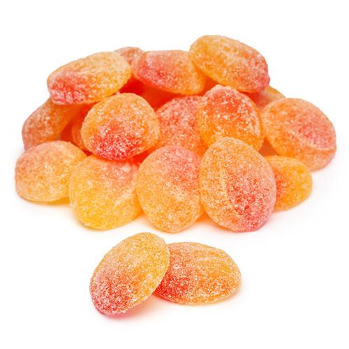 Sour Peach Gummy Slices