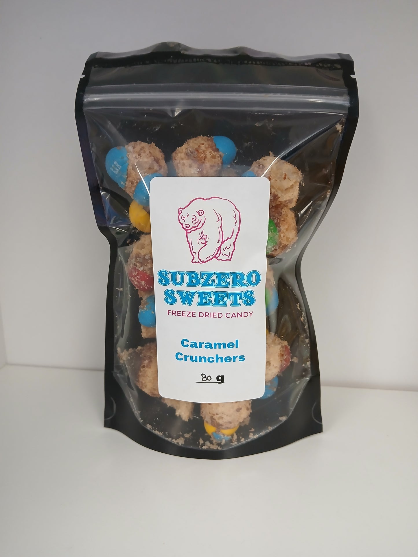 Subzero Sweets Freeze Dried Candy- Caramel Crunchers