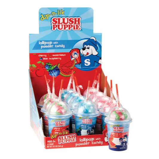 Slush Puppie Dip-N-Lik Slushie Cup Candy