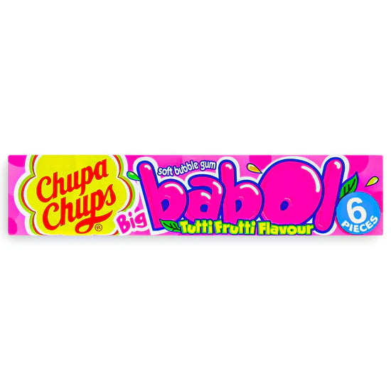 Chupa Chups Big Babol Bubble Gum Tutti Frutti