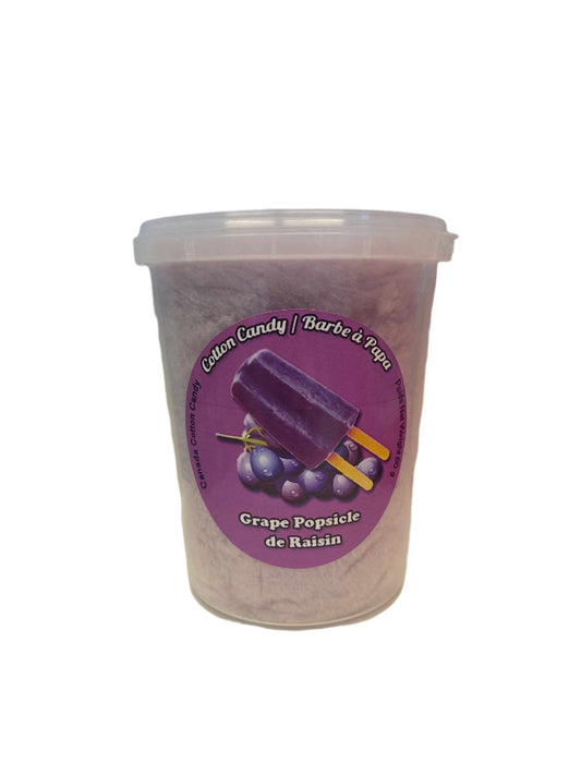 Grape Popsicle Cotton Candy