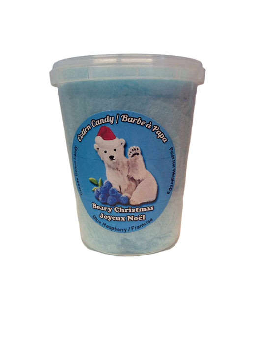 Beary Christmas (Blue Raspberry) Cotton Candy