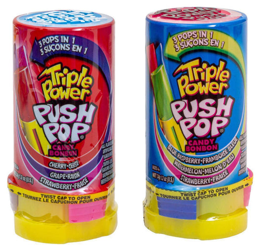Triple Power Push Pop