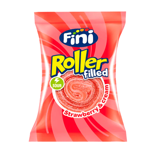 Fini - Roller Strips Strawberry Sour 20g