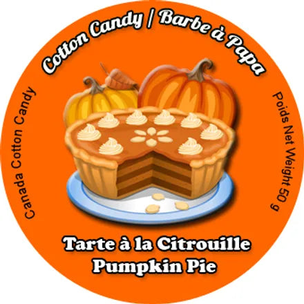 Pumpkin Pie Cotton Candy