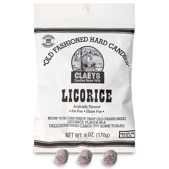 Claeys Licorice Old Fashioned Hard Candies