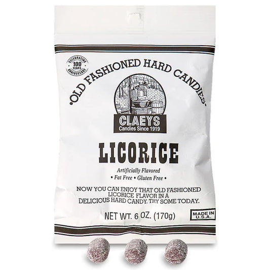 Claeys Licorice Old Fashioned Hard Candies