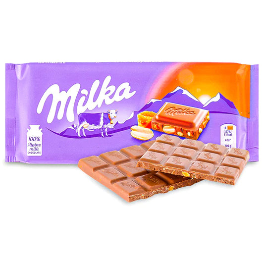 Milka Peanut Crispy Caramel