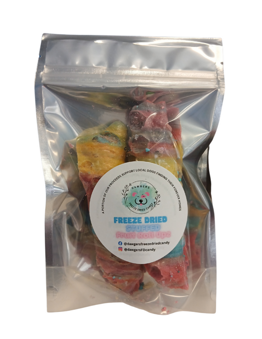 Dawgers Freeze Dried Stuffed Fruit RollUPZ
