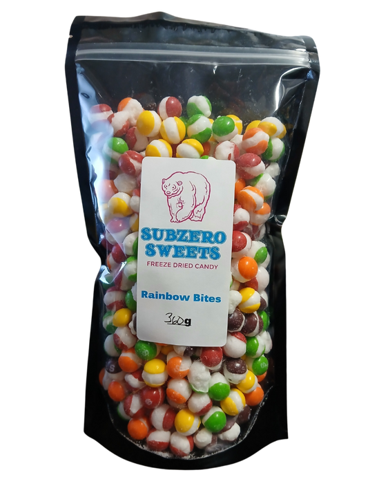 Subzero Sweets Freeze Dried Candy- XL Rainbow Bites