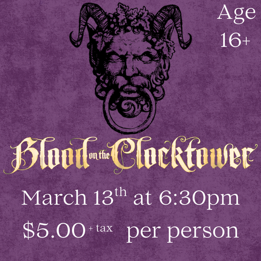 Blood On The Clocktower - March 13th @6:30PM