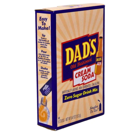 Dad's, Zero Sugar, Cream Sugar, singles to go, drink mix, sweetescapes.ca
