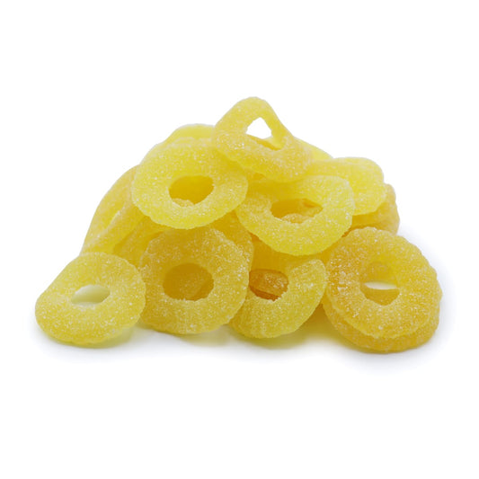 Sugar Coated Pineapple Rings