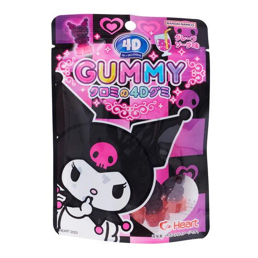 HEART Kuromi 4D Grape Soda Gummy - Japan