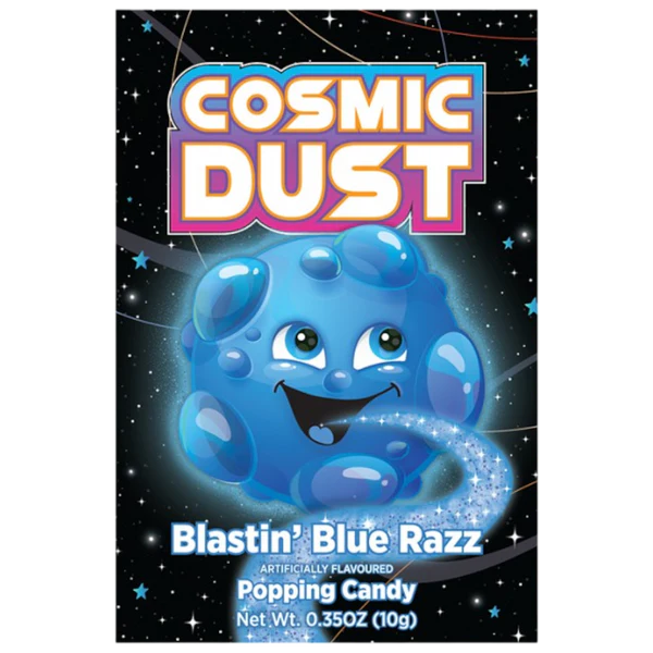 Cosmic Dust Popping Candy Blastin' Blue Razz - 0.35oz (10g)