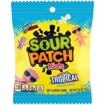 Sour Patch Kids Tropical - Peg Bag