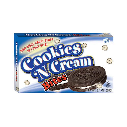 Cookies and Cream Cookie Dough Bites Theater Box