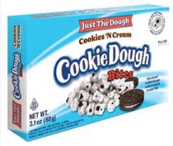 Just the Dough - Cookie Dough Bites Cookies N Cream -3.1oz