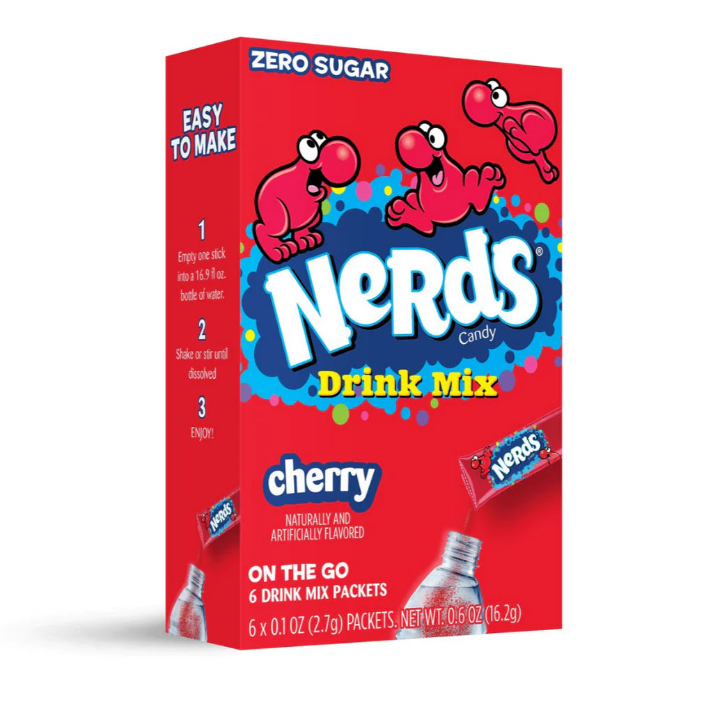 Nerds on the Go Zero Sugar Cherry Drink Mix
