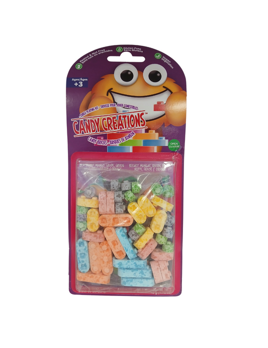 Candy Creations Candy Bricks Edible Playing Kit