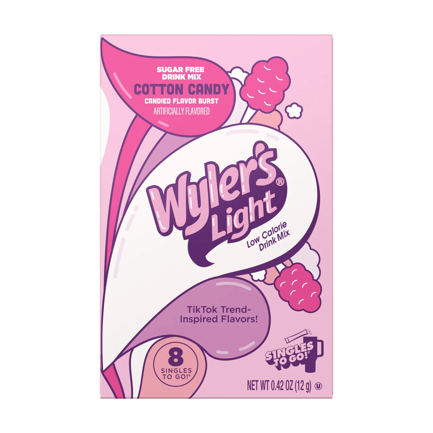 Wyler's Light Cotton Candy Singles To Go