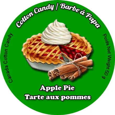 Apple Pie Cotton Candy