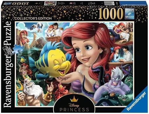Ravensburger 1000 Piece Puzzle Ariel Heroines Collection