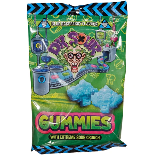 Dr Sour Gummies Blue Raspberry