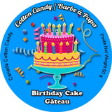 Birthday Cake Cotton Candy