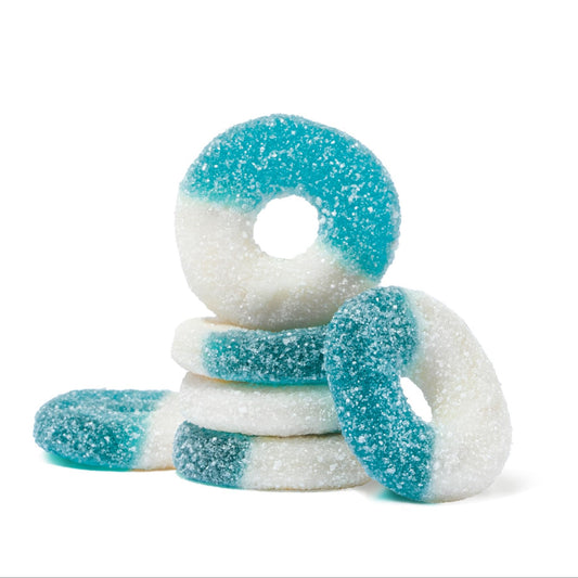 Blue Raspberry Gummy Rings