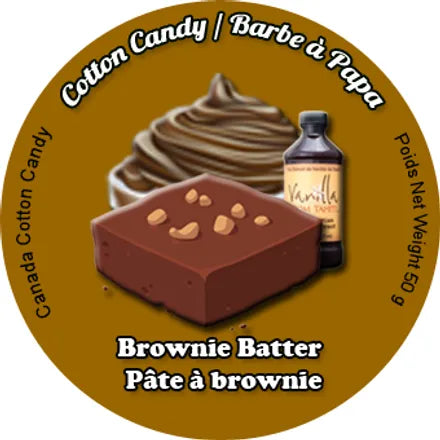 Brownie Batter Cotton Candy