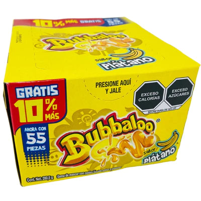 Bubbaloo Liquid Filled Bubblegum Banana