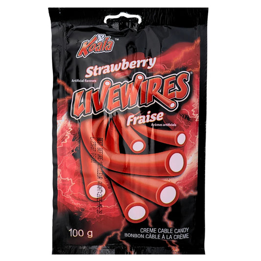 Koala Livewires Strawberry Tongue Painters Candy-100 g