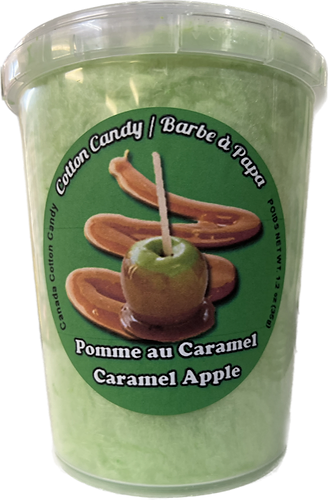Caramel Apple Cotton Candy