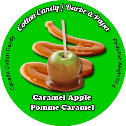 Caramel Apple Cotton Candy