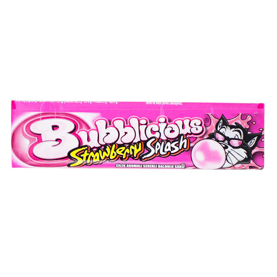 Bubblicious Gum Strawberry Splash