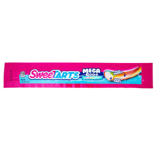 Sweetarts Mega Rope Twisted Rainbow Punch