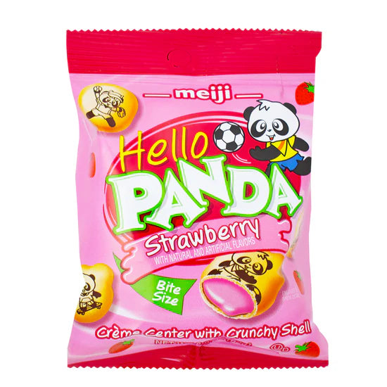 Hello Panda Strawberry Cookies - USA / Japan  🇺🇸 / 🇯🇵