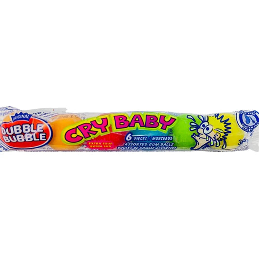 Cry Baby Extra Sour Gumballs 6 PC Tube