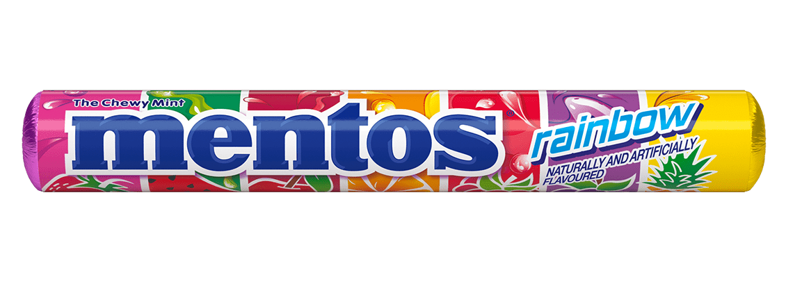 Mentos Rainbow Rolls