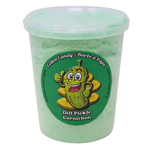Dill Pickle Cotton Candy