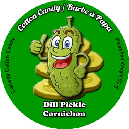 Dill Pickle Cotton Candy