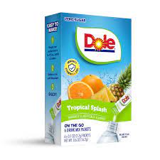 Dole Singles Drink Mix Tropical Orange Pineapple