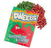 Dweebs Watermelon & Cherry Candy - 45g