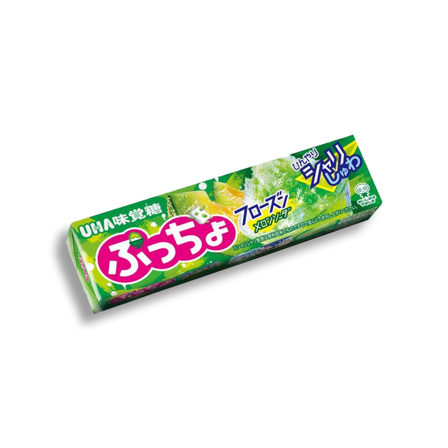 UHA Chewy Candy Luxury Melon Soda - Japan